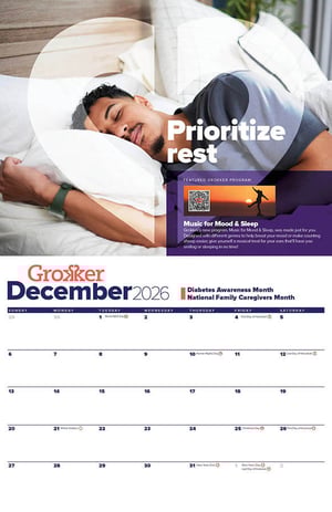 Grokker Calendar 2026 December