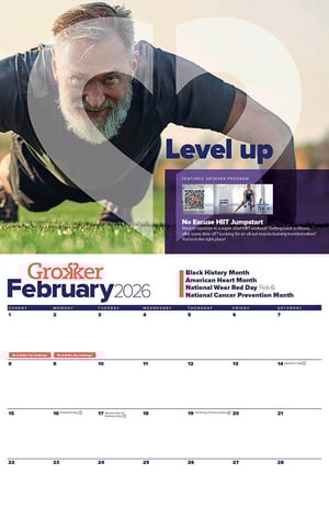 Grokker Calendar 2026 February