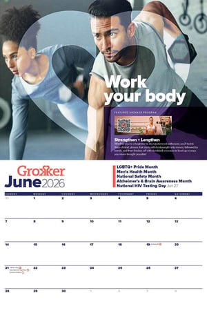 Grokker Calendar 2026 June