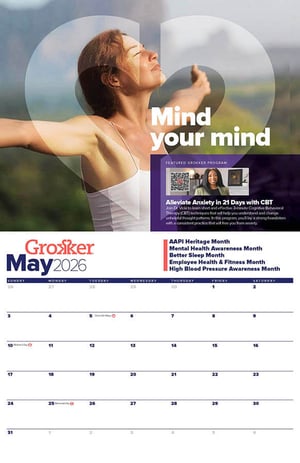 Grokker Calendar 2026 May