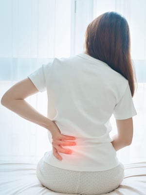 Amanda had lower back pain